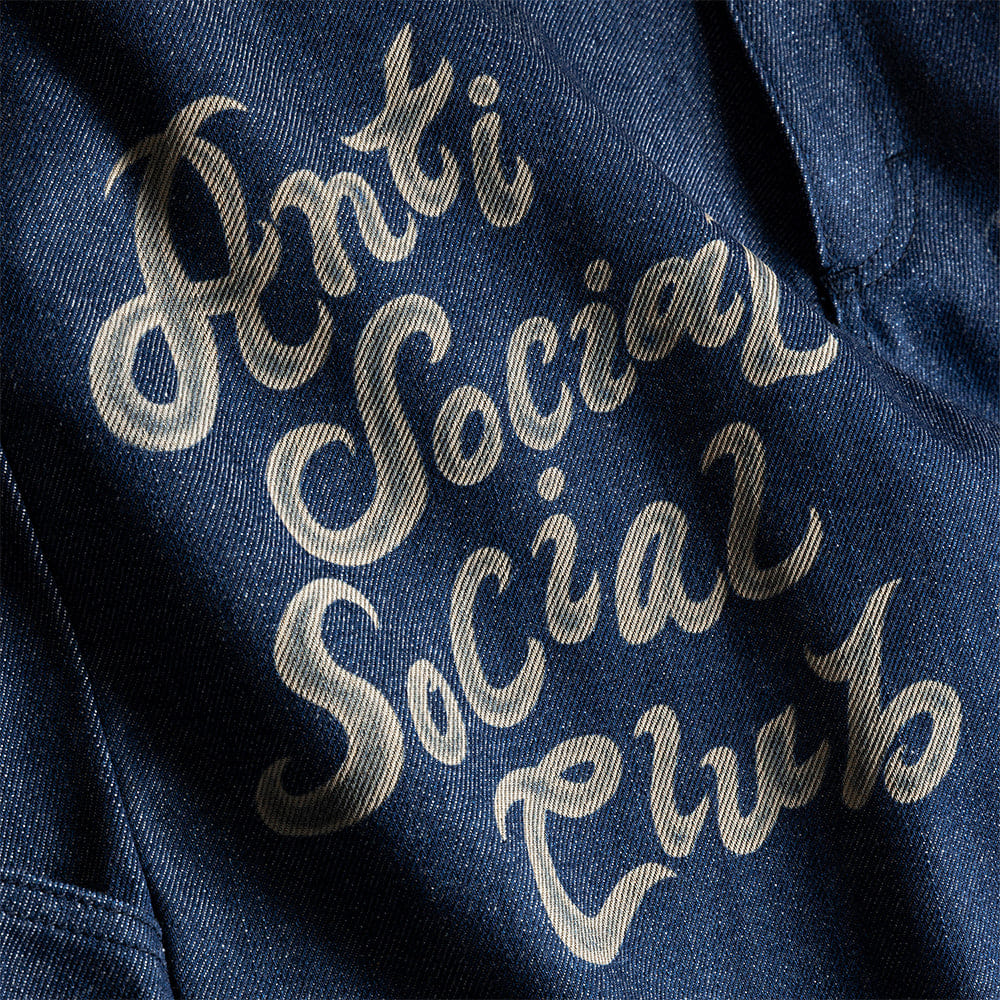 ANTI SOCIAL SOCIAL CLUB Laser Etched Jeans - Denim