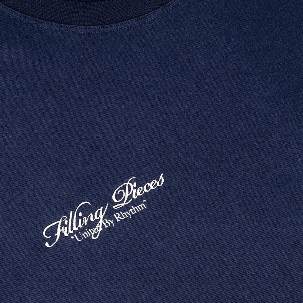 Filling Pieces T-Shirt Speaker Wall - Navy