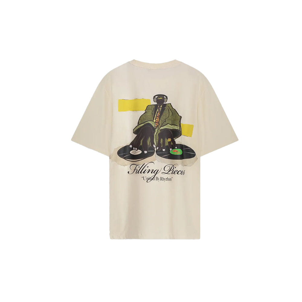 Filling Pieces T-Shirt DJ - Antique White