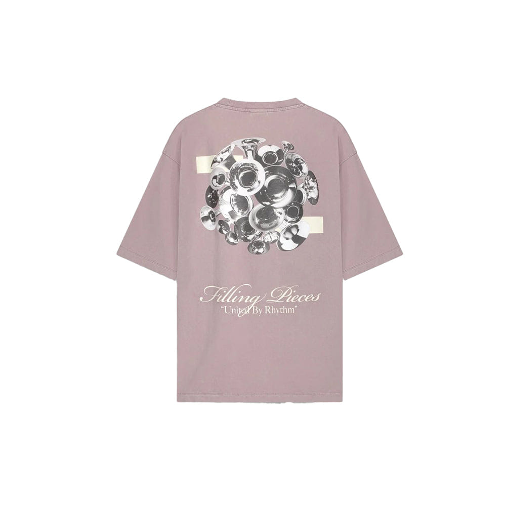 Filling Pieces T-Shirt Boxy Bouquet - Vintage Moonscape