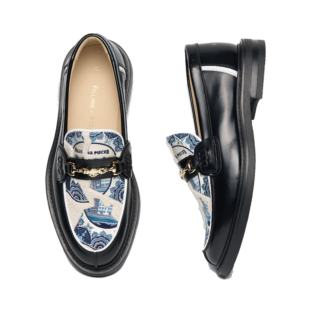 Filling Pieces Loafer Broken Plate - Black