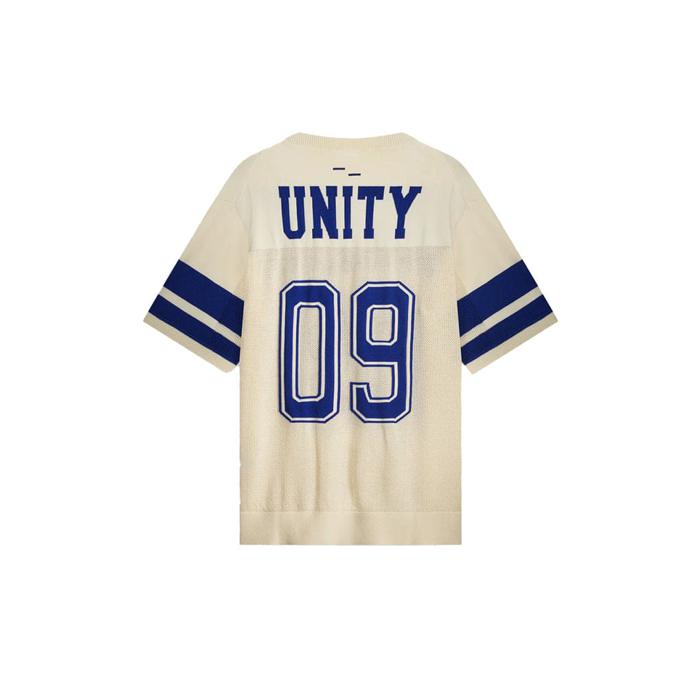 Filling Pieces Knit Jersey American Football - Antique White