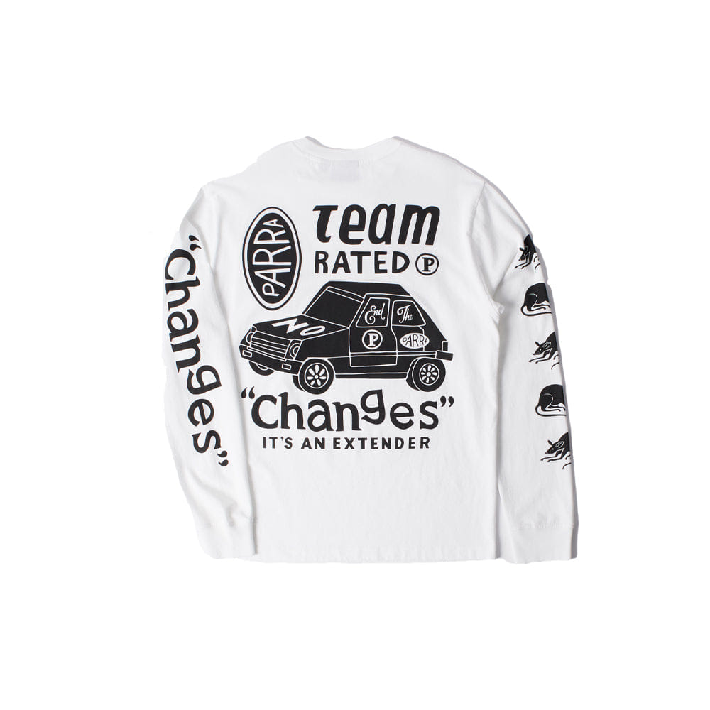 BY PARRA Team Changes Long Sleeve T-Shirt - White