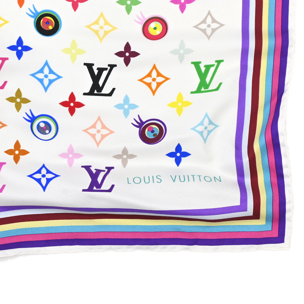 Louis Vuitton Scarf Eye Love Monogram M71917 Small Good