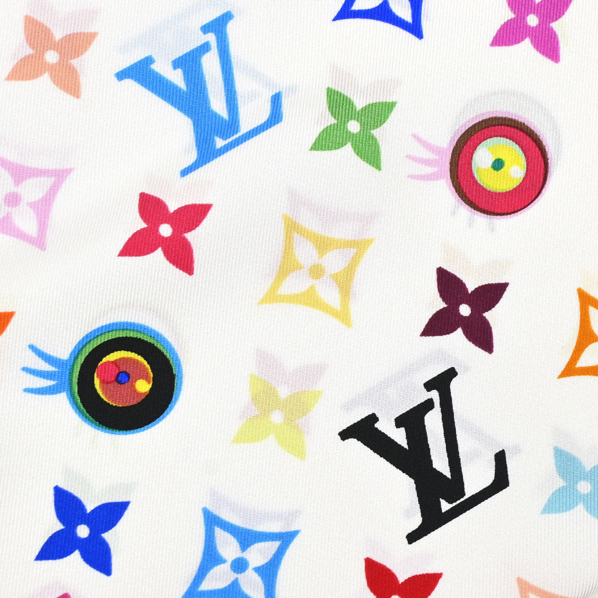 Louis Vuitton Scarf Eye Love Monogram M71917 Small Good