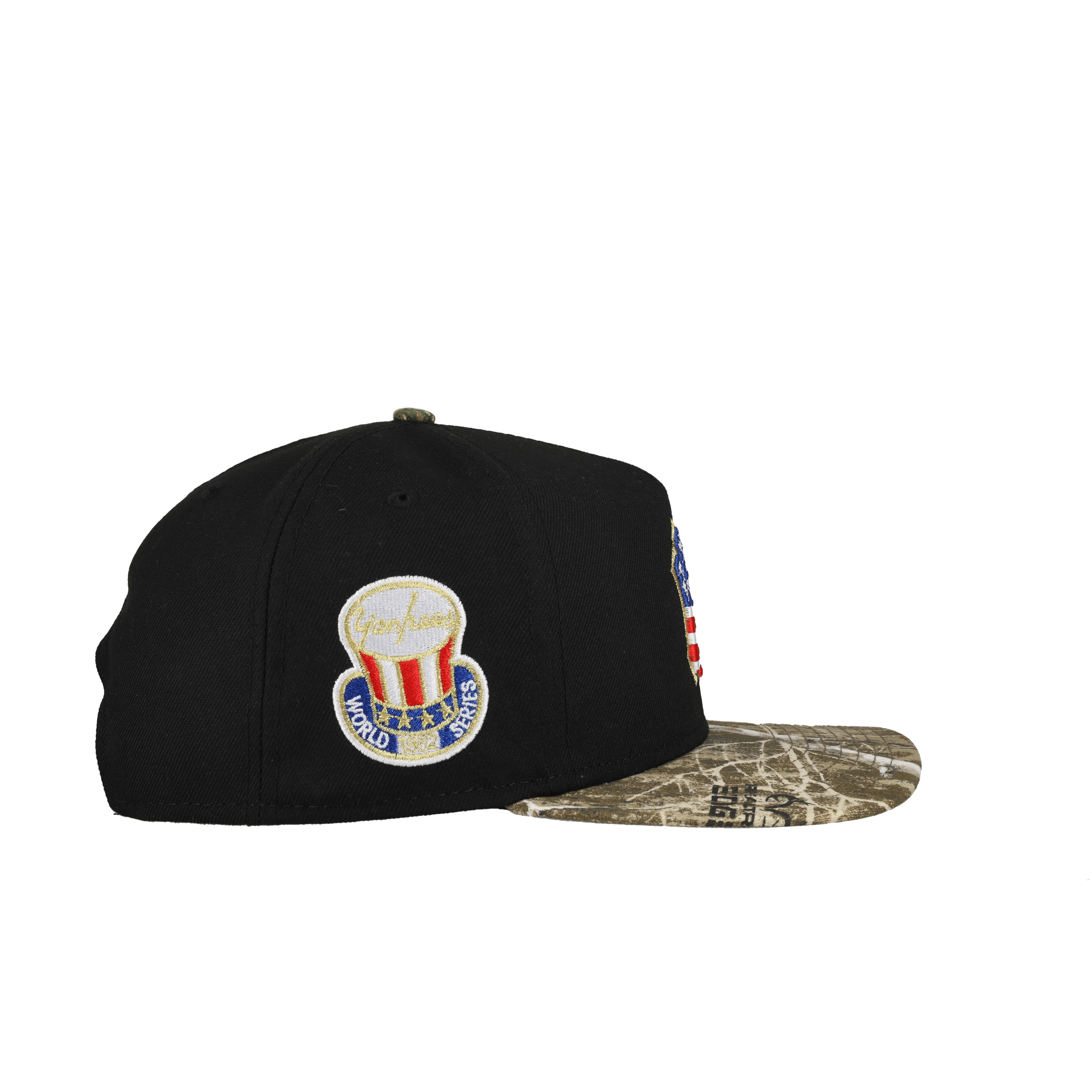 New York Yankees 1952 World Series Real Tree Camo USA 9Fifty A Frame Snapback Hat