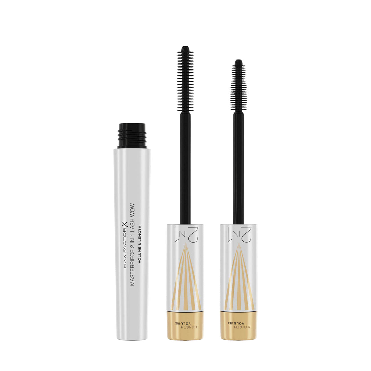 Max Factor Mascara Masterpiece 2 in 1 Lash Wow - Black