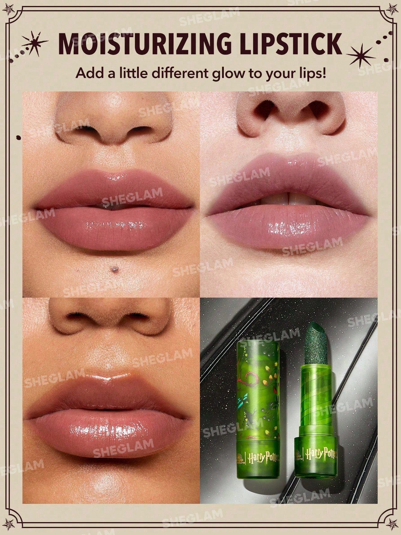Sheglam Harry Potter X Sheglam Gifted Herbologist Glitter Lipstick