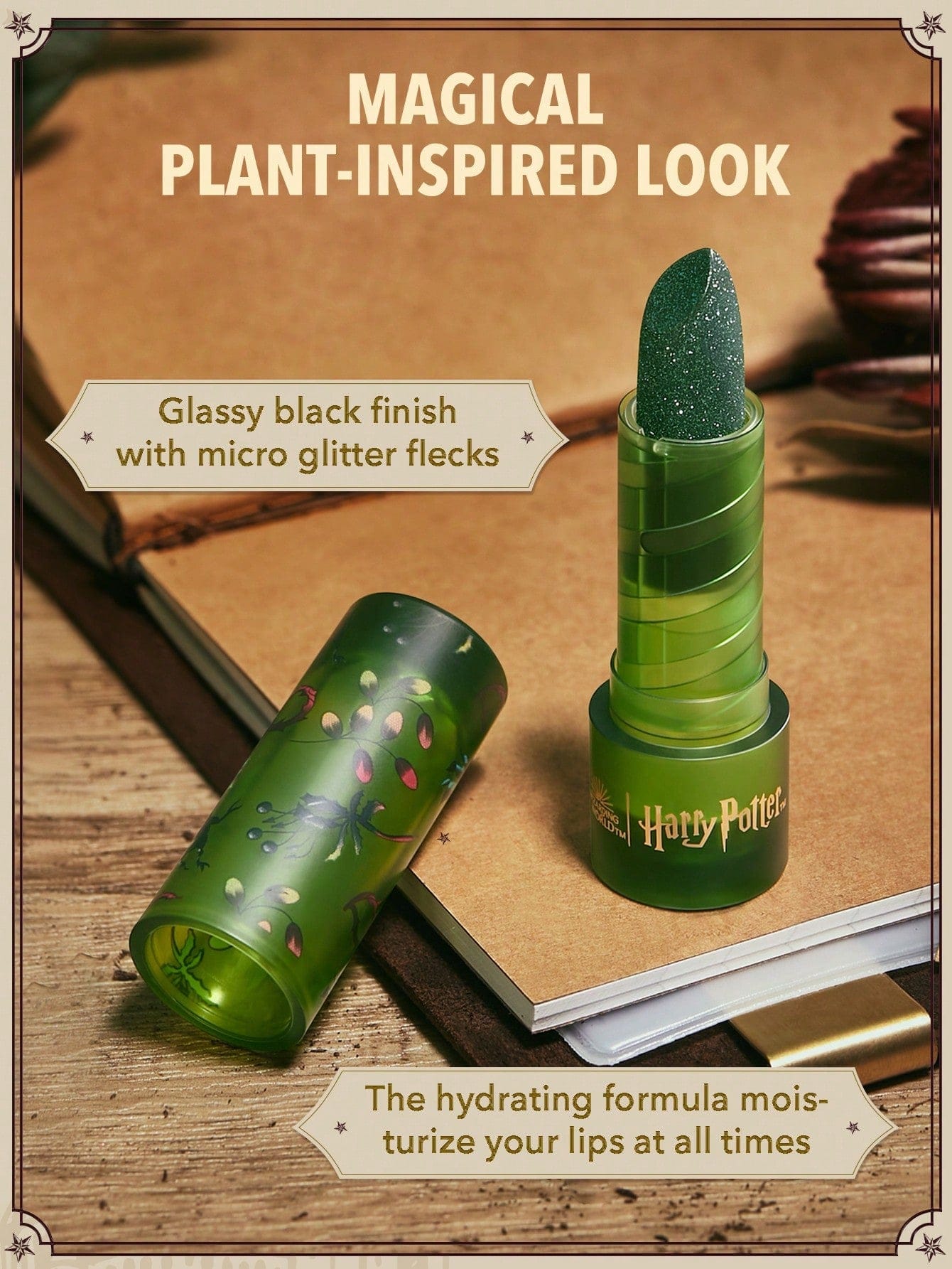 Sheglam Harry Potter X Sheglam Gifted Herbologist Glitter Lipstick