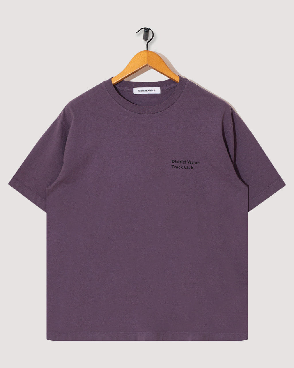 District Vision Track Club Tee - Vintage Plum