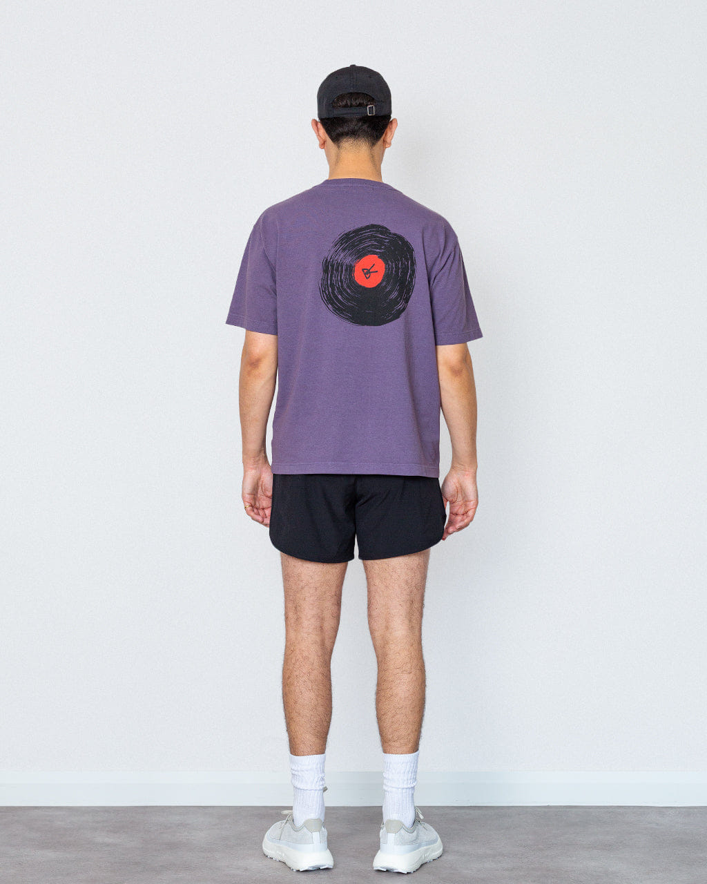 District Vision Track Club Tee - Vintage Plum