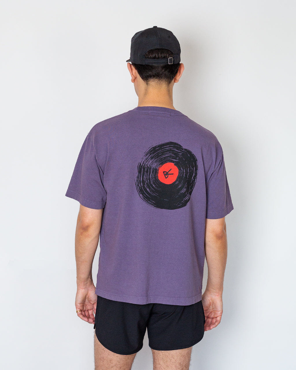 District Vision Track Club Tee - Vintage Plum