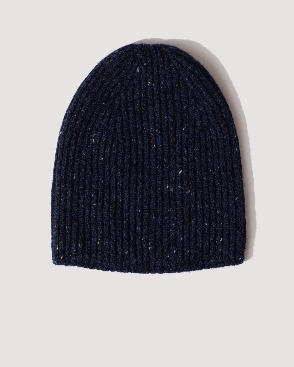 Inis Meáin Rib Hat - Navy Fleck