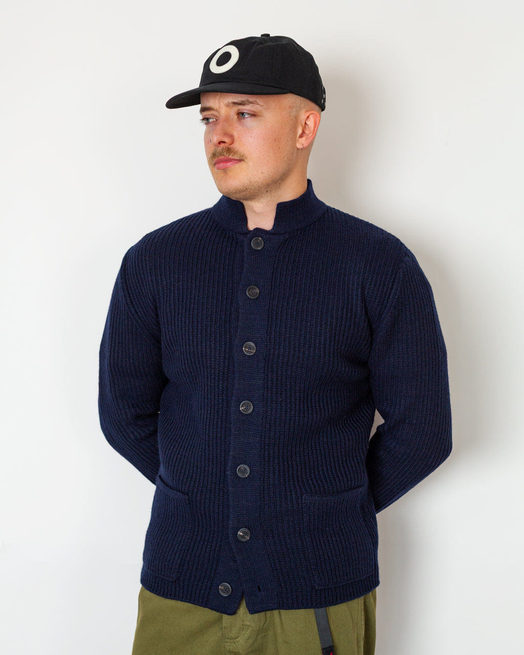 Inis Meáin Boatbuilder Jacket - Navy Marl