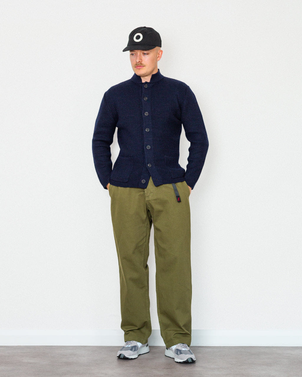 Inis Meáin Boatbuilder Jacket - Navy Marl