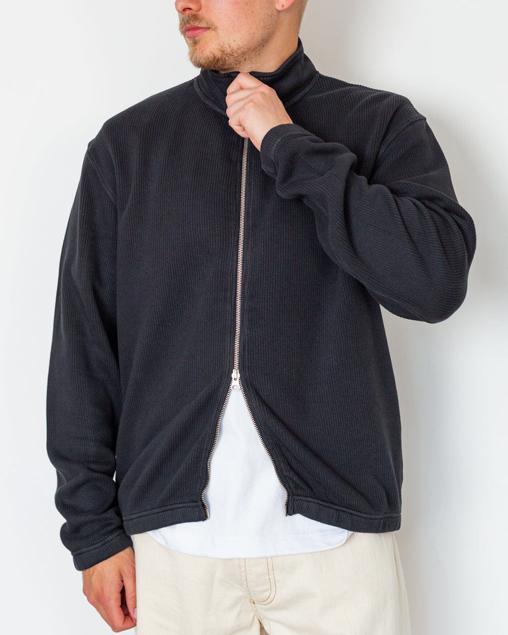 Another Aspect Another Zip Sweatshirt 3.0 - Jet Black