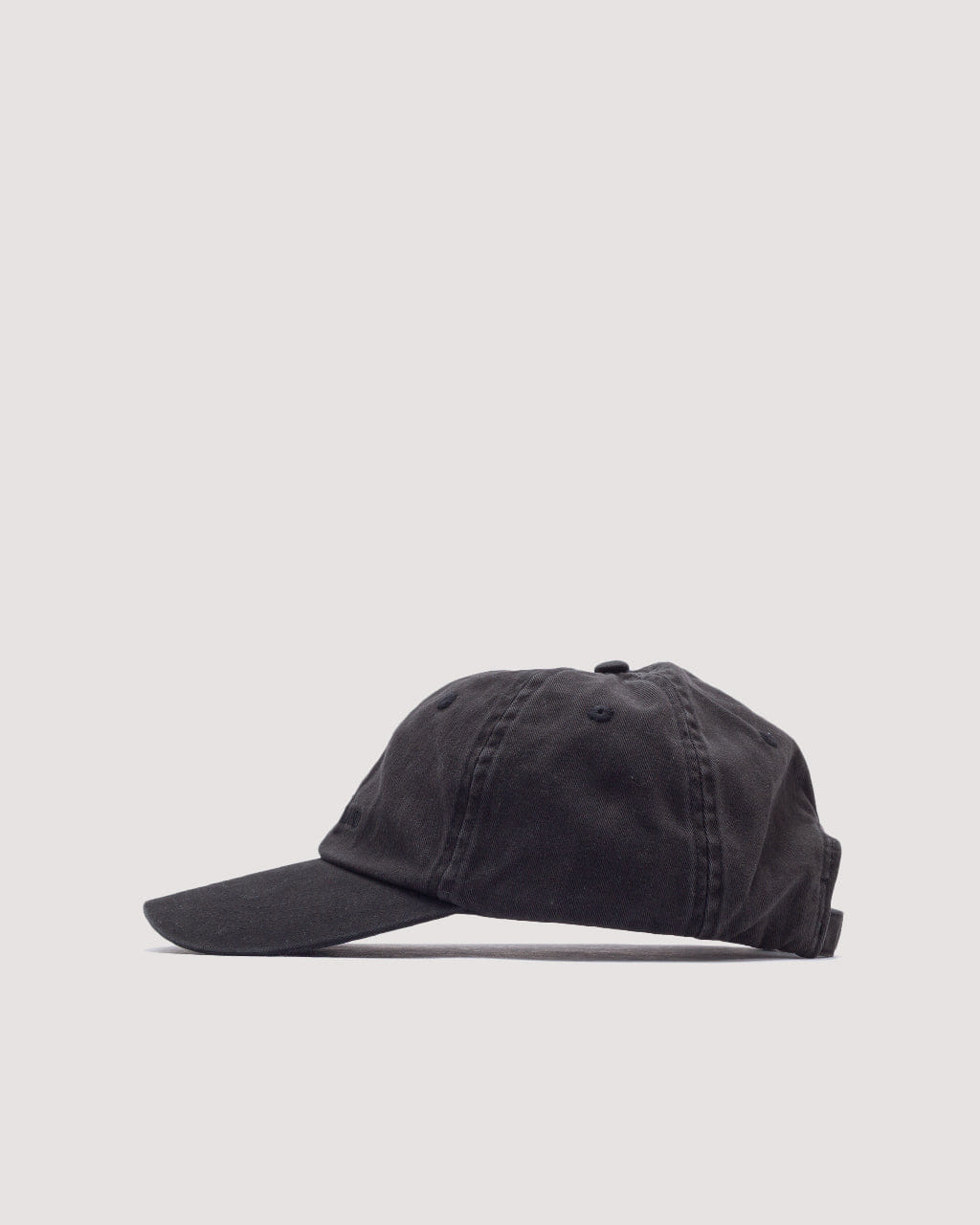 Stone Island Gabardine Baseball Cap - Black V0029