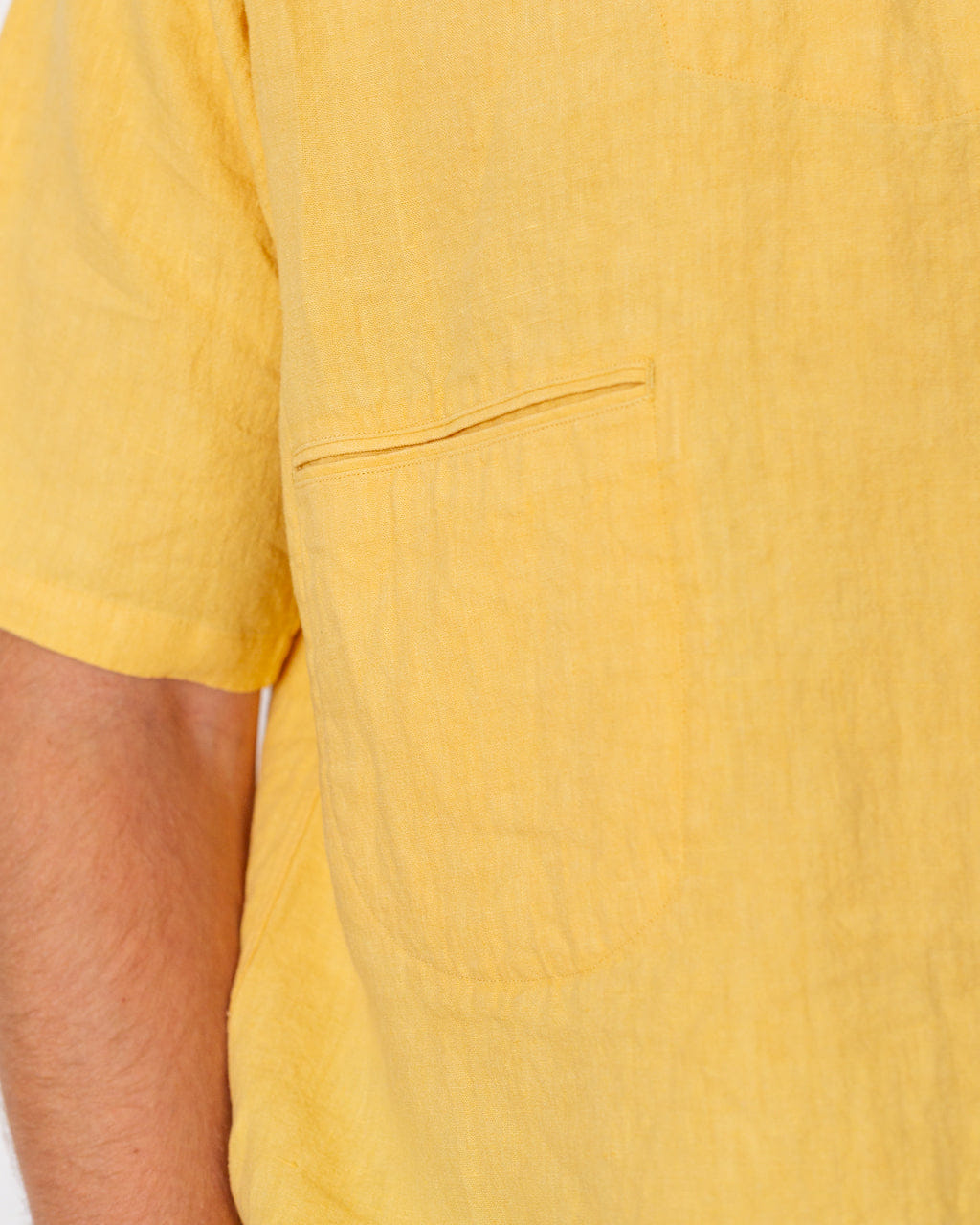 Ends and Means Med Shirt - Lemon Yellow