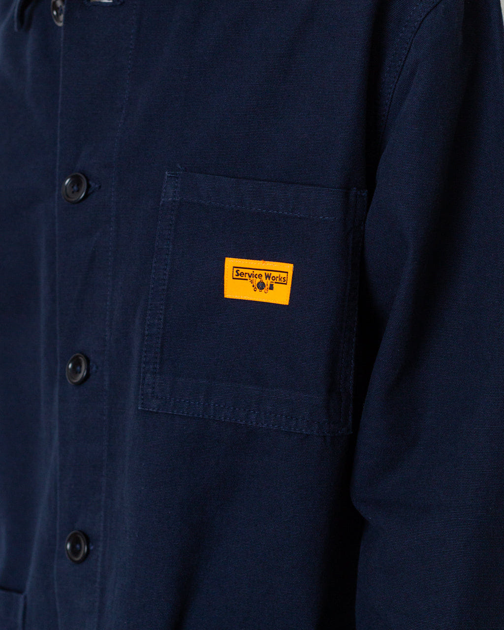 Service Works Canvas Chore Shirt - Dark Navy