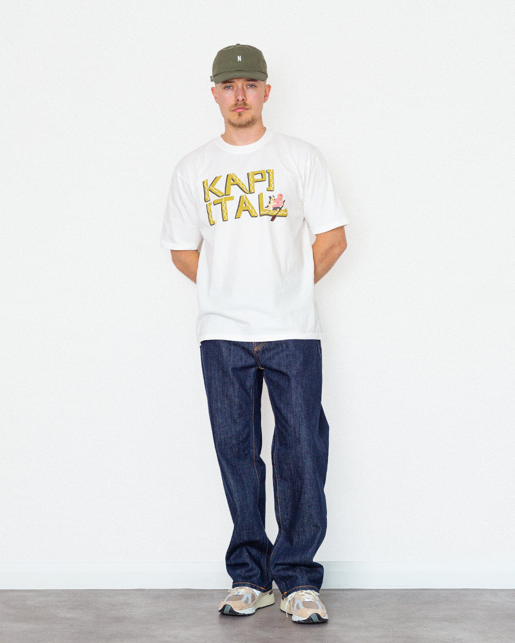 KAPITAL Canoe Kapital Tee - Yellow