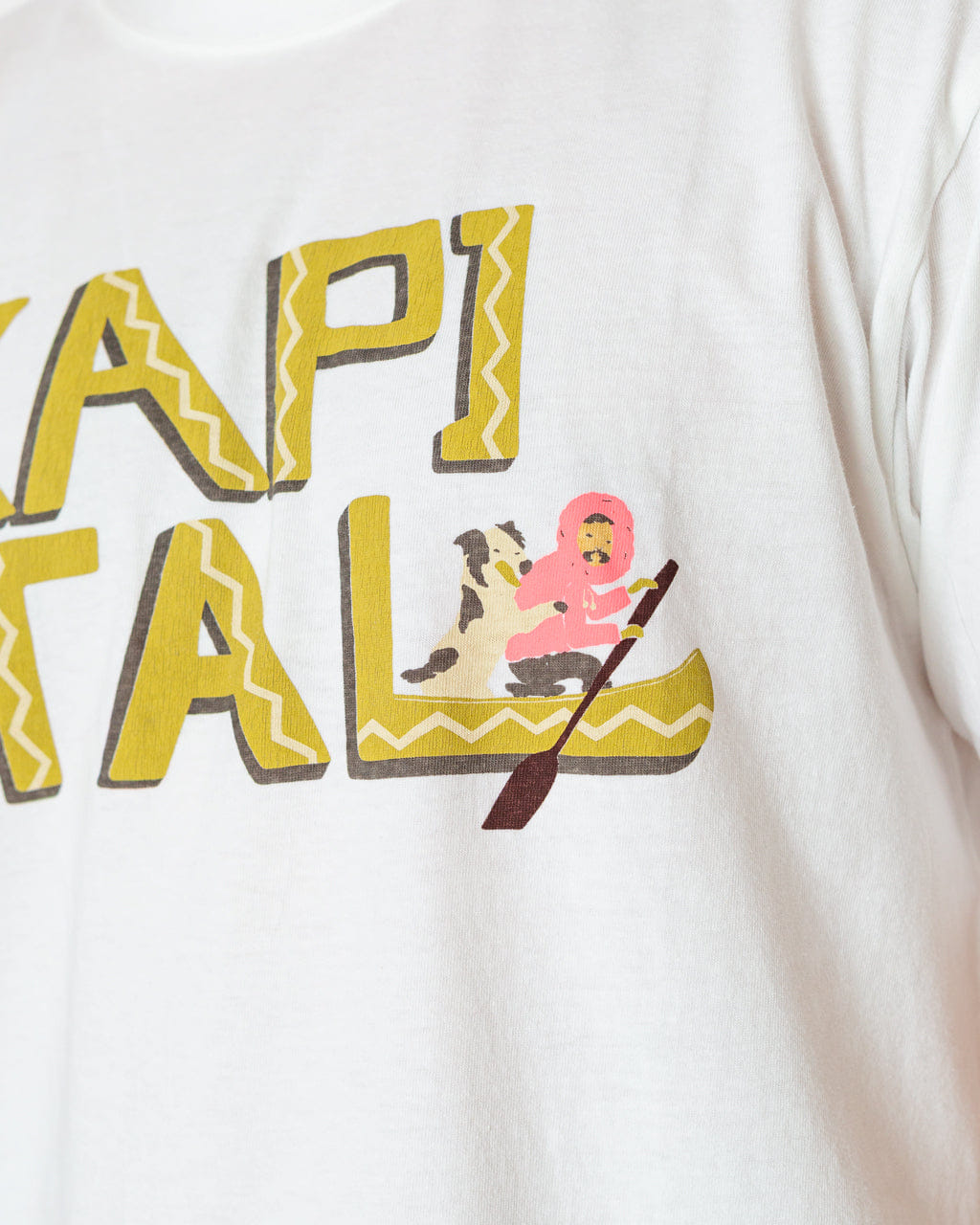 KAPITAL Canoe Kapital Tee - Yellow