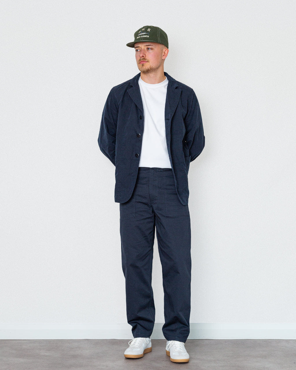 Universal Works Fatigue Pant - Navy