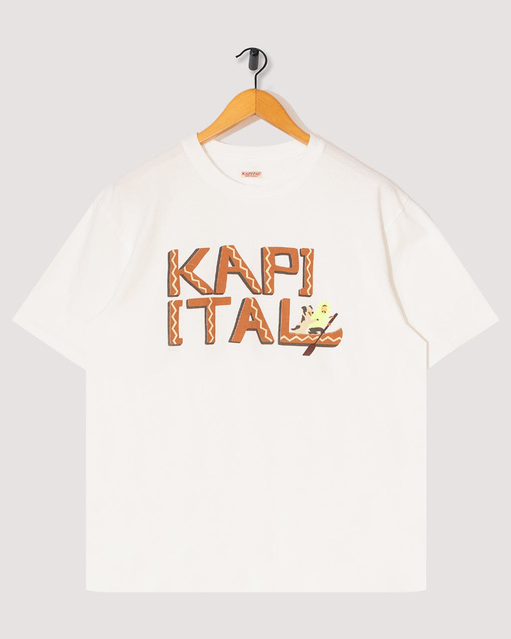 KAPITAL Canoe Kapital Tee - Brick