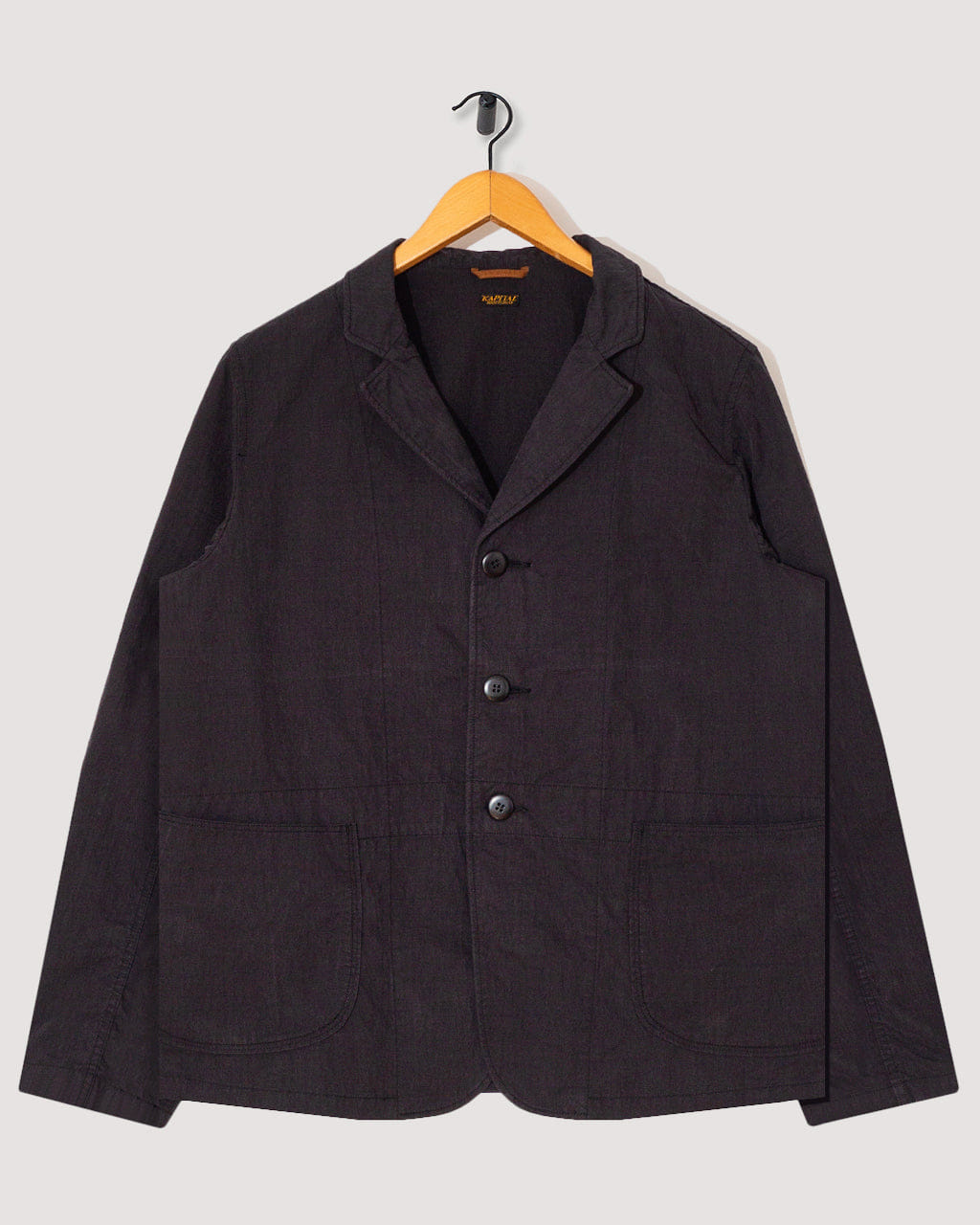 KAPITAL Ripstop Hospital Jacket - Navy