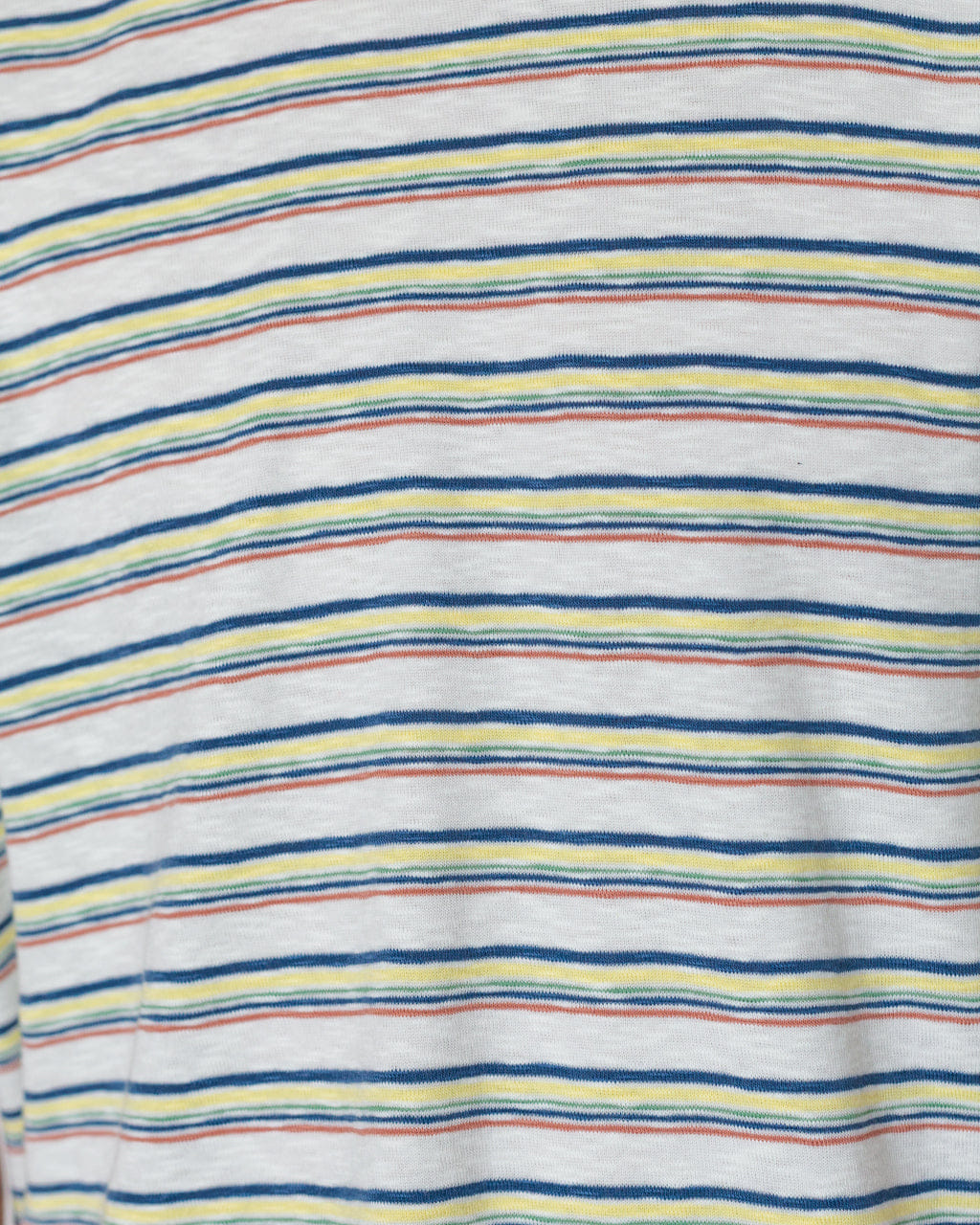 Folk Multi Stripe Tee - Ecru Paradiso Stripe