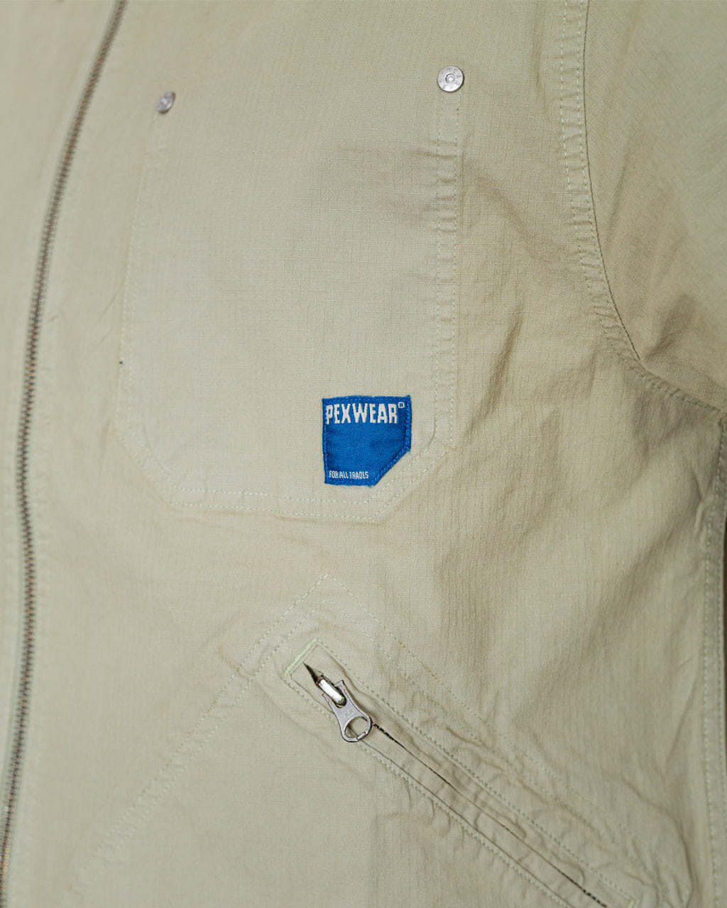 Pexwear Mechanics Jacket - Faun Green