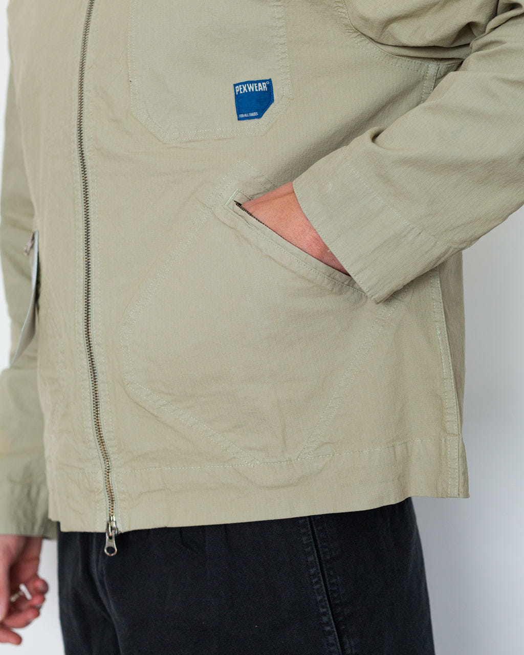 Pexwear Mechanics Jacket - Faun Green