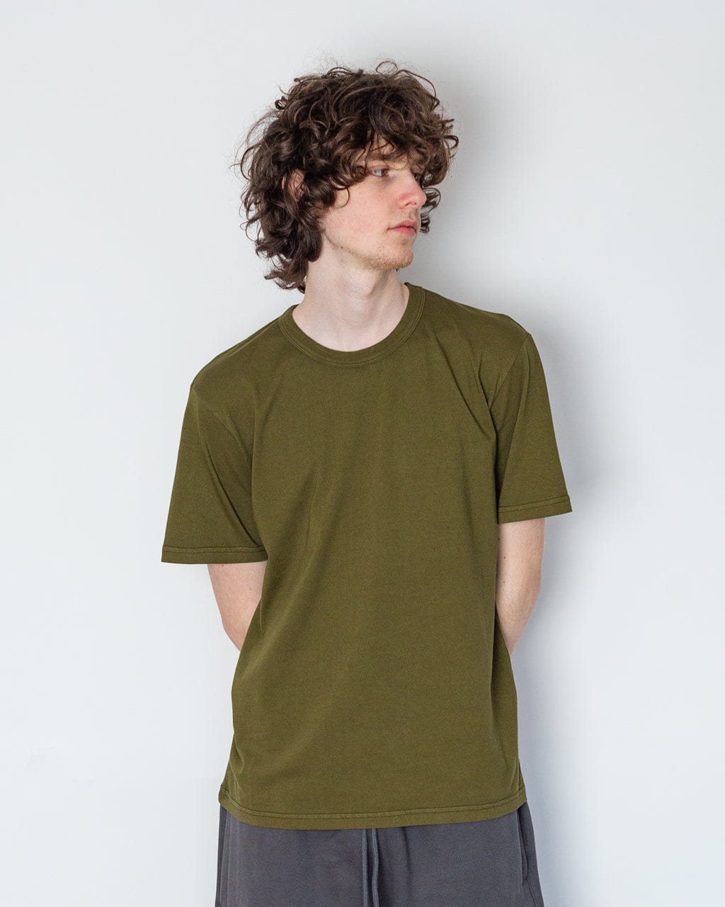 Amber Sands Sportswear Initial Tee - Olive