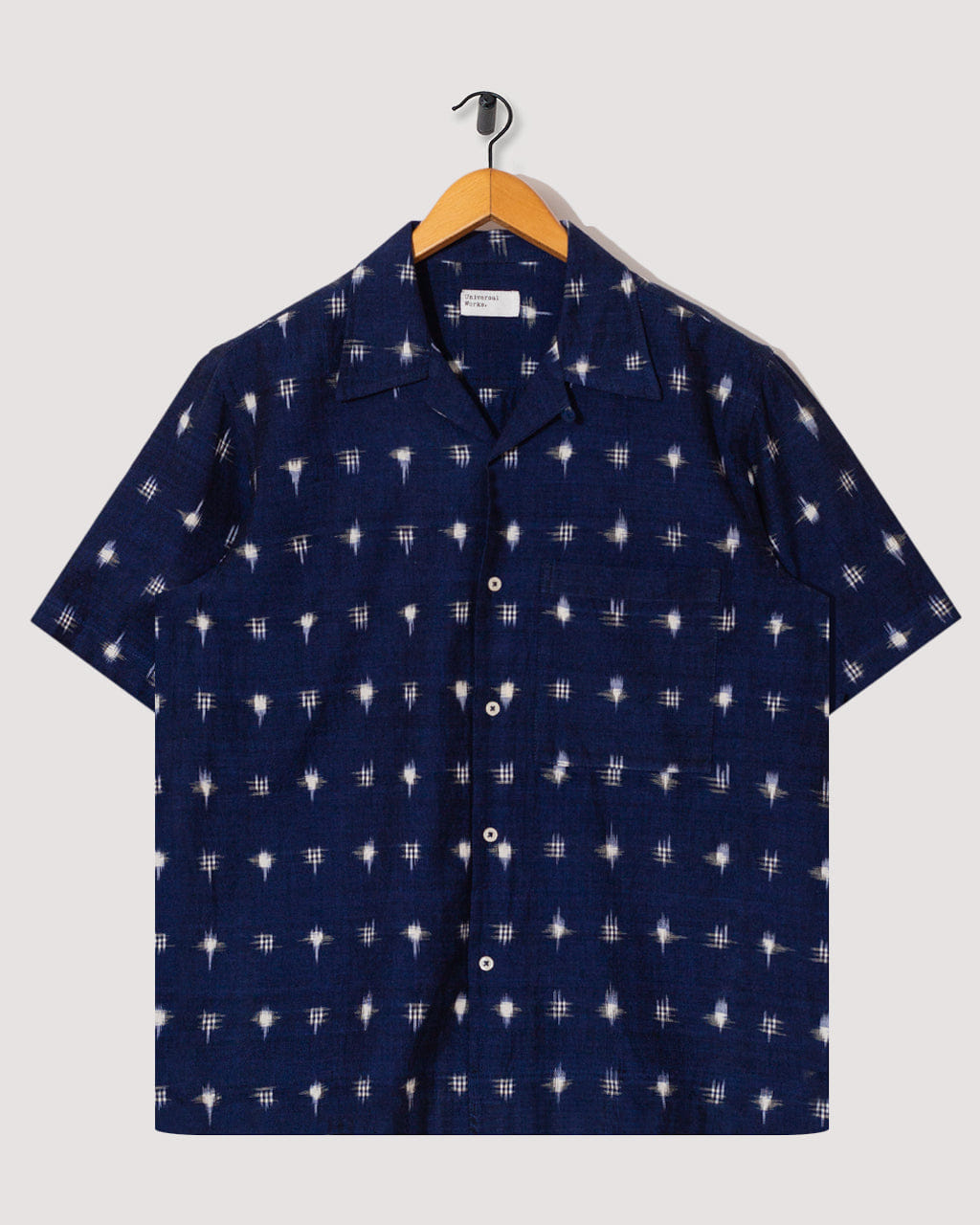 Universal Works Camp Shirt - Indigo Linen