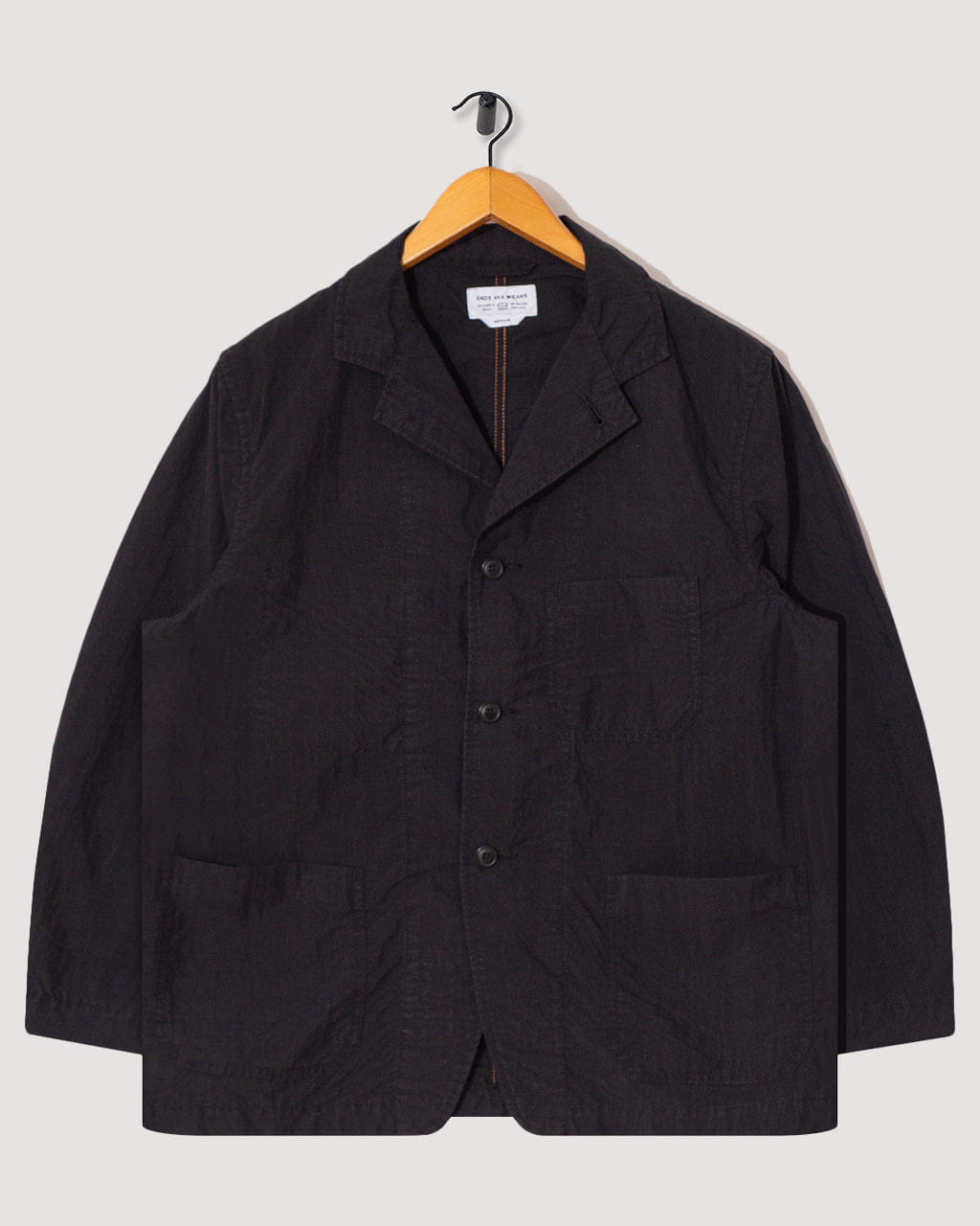 Ends and Means Work Shirt - Black