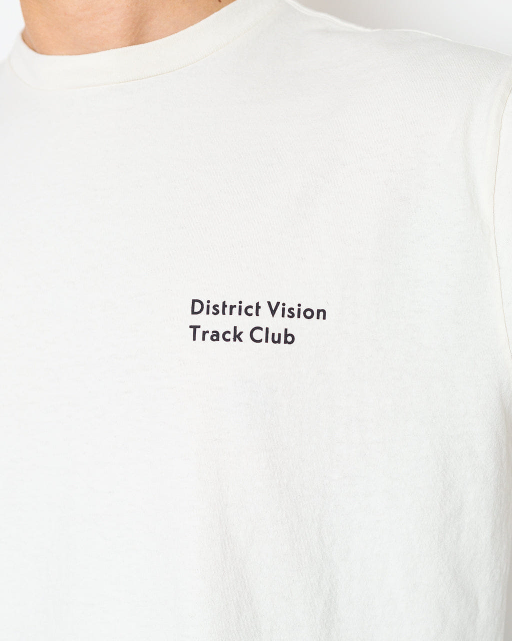 District Vision Track Club Tee - Vintage White