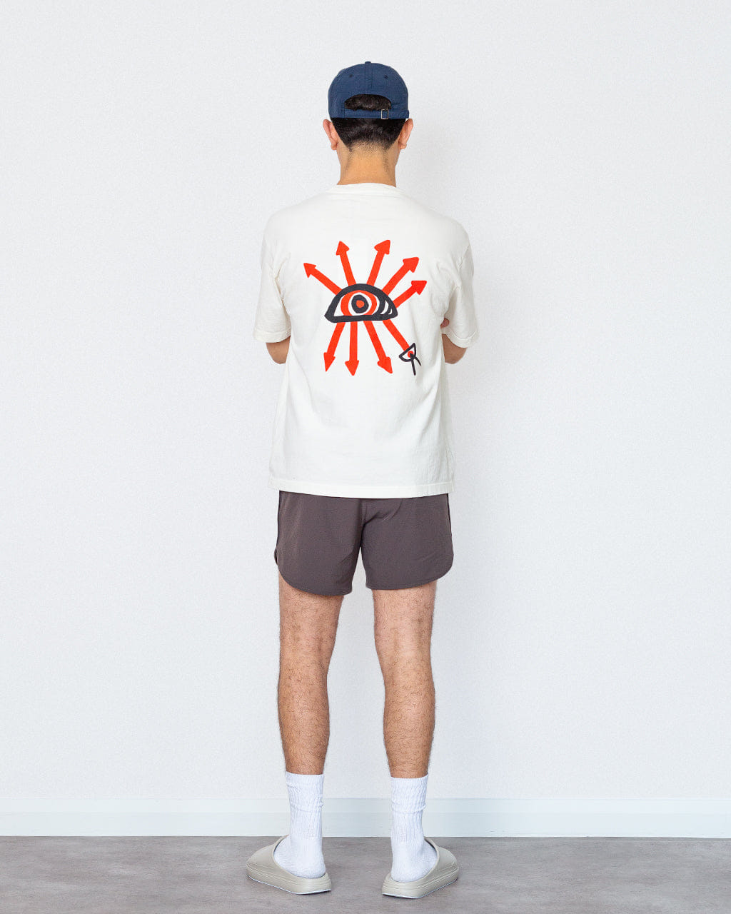 District Vision Arrow Tee - Vintage Off White