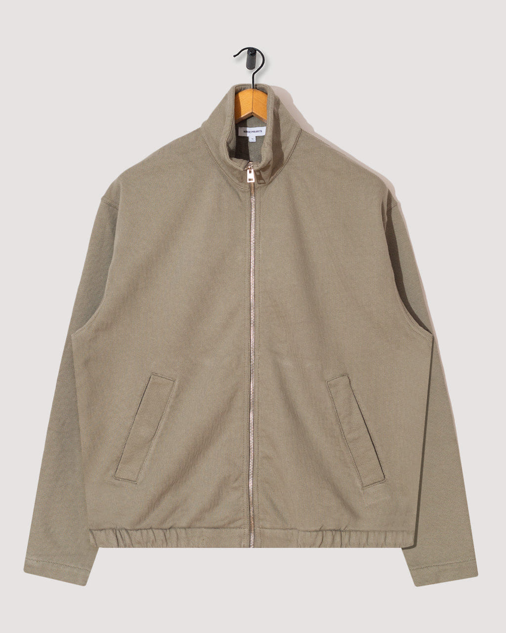 Norse Projects Hornidal Loopback Track Jacket - Vetiver