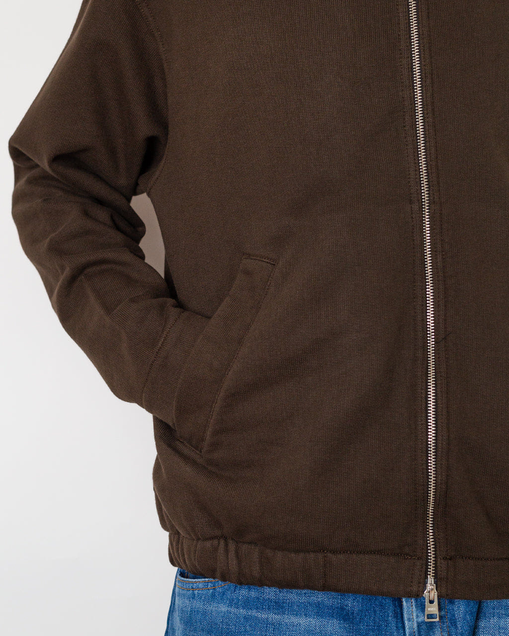Norse Projects Hornidal Loopback Track Jacket - Delicioso Brown
