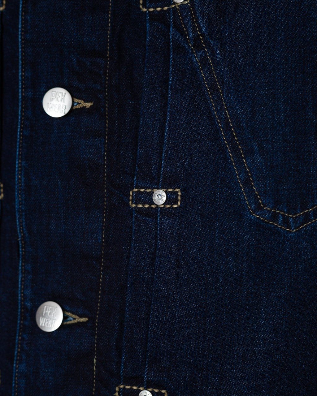 Pexwear Trucker Jacket - Denim Indigo