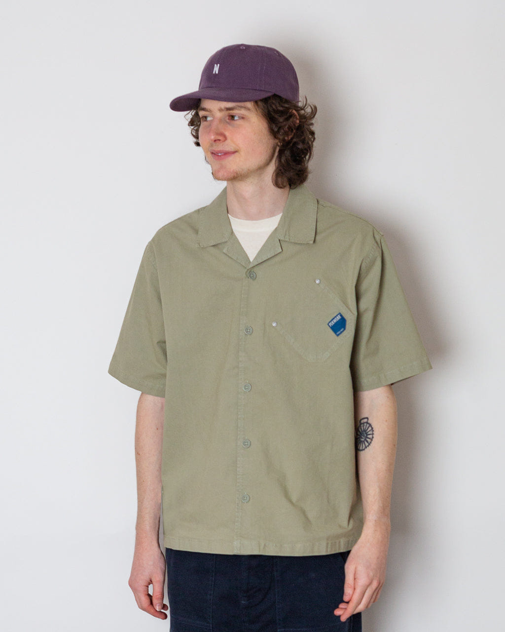 Pexwear Tradesman Shirt - Faun Green
