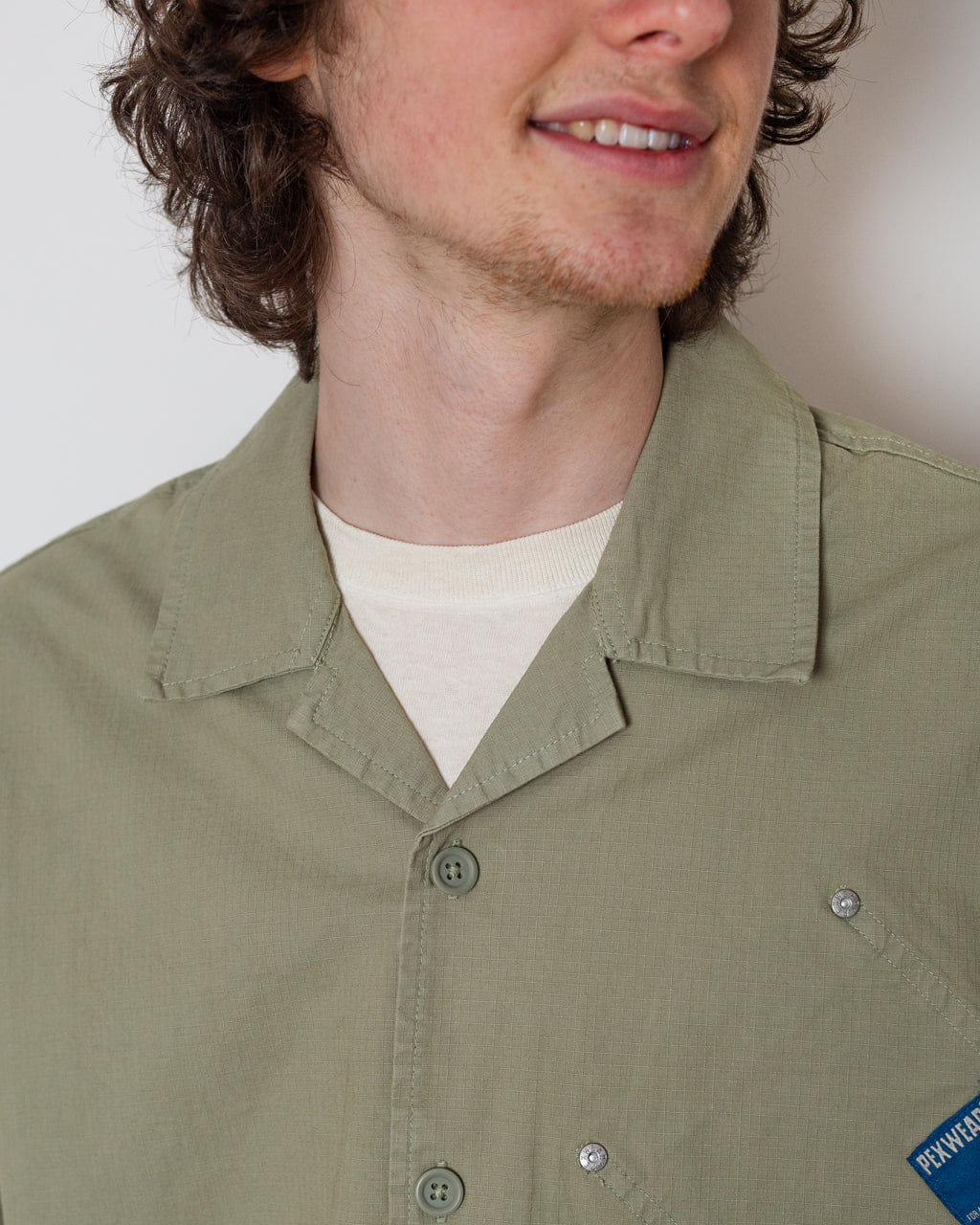 Pexwear Tradesman Shirt - Faun Green
