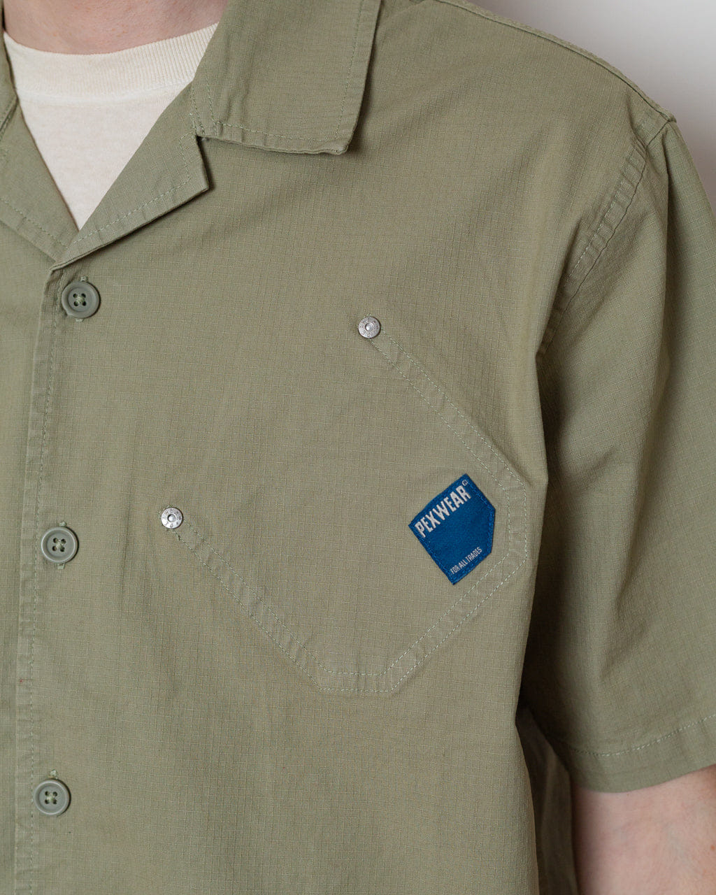 Pexwear Tradesman Shirt - Faun Green