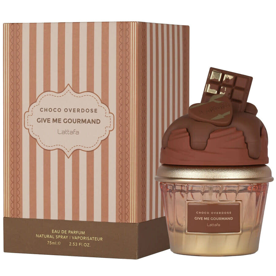 Lattafa Give Me Gourmand Choco Overdose Eau De Parfum for Unisex 75ml