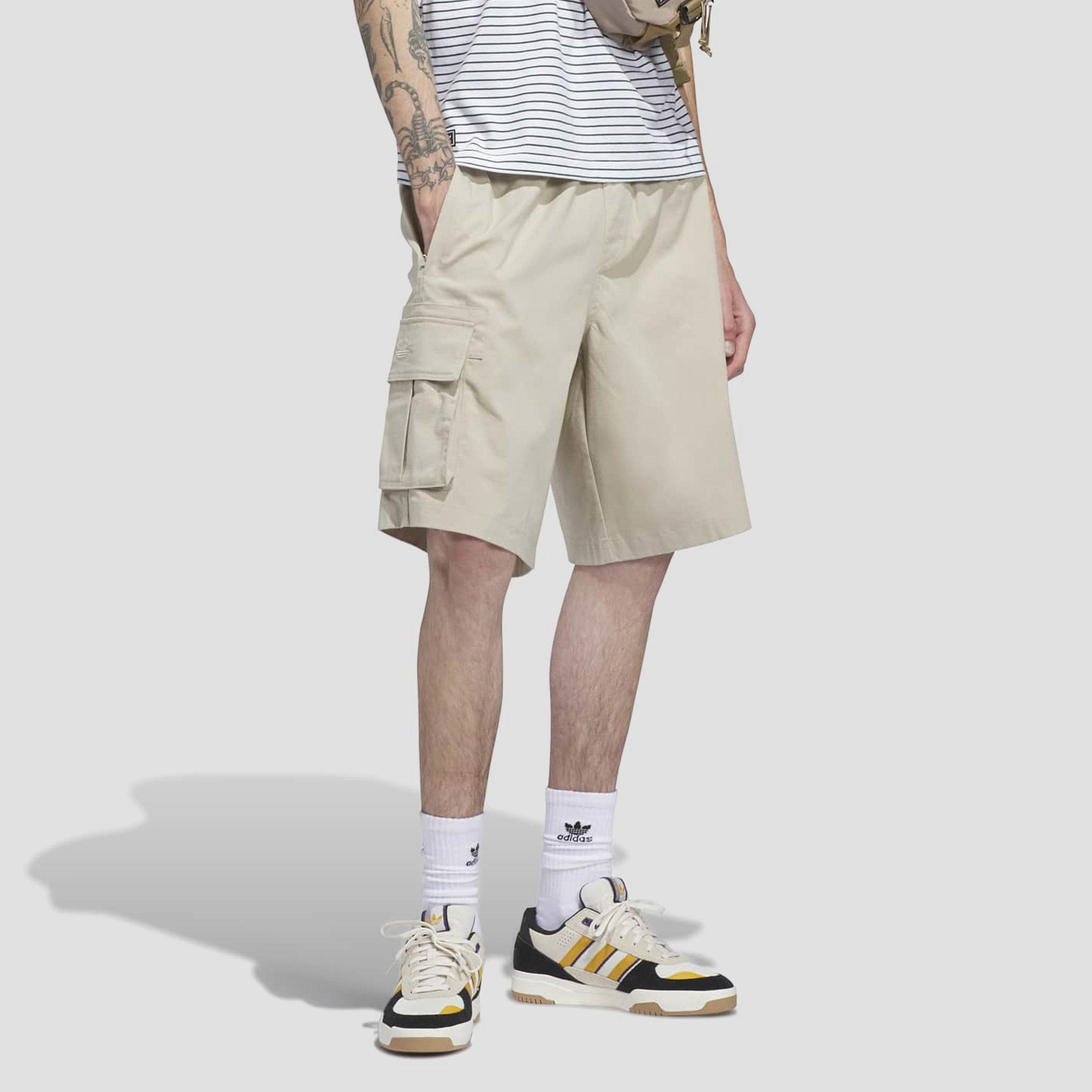Adidas Skateboarding Cargo Shorts Khaki Heather