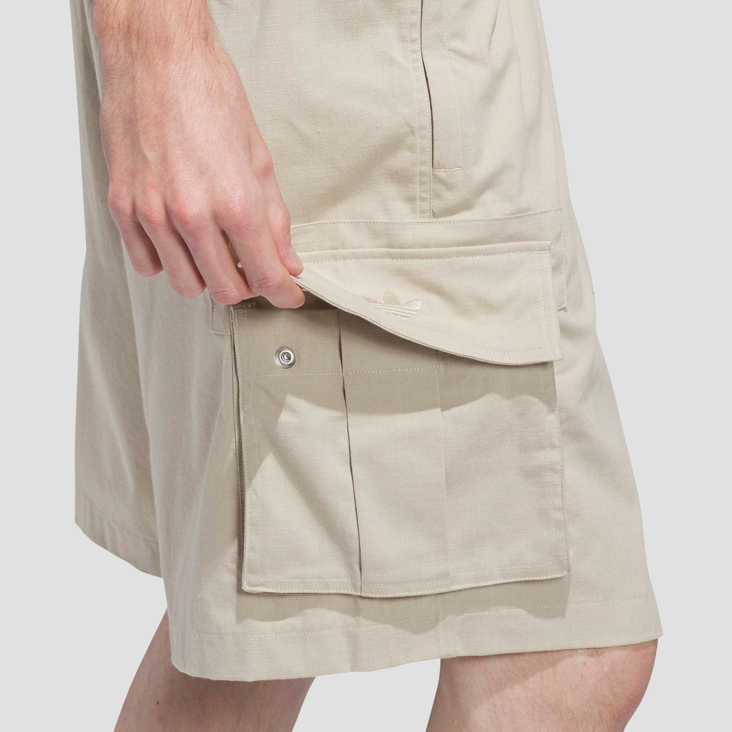 Adidas Skateboarding Cargo Shorts Khaki Heather