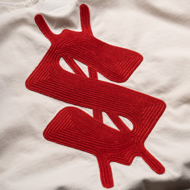 Ksubi Zoom Halen Tee - Ecru