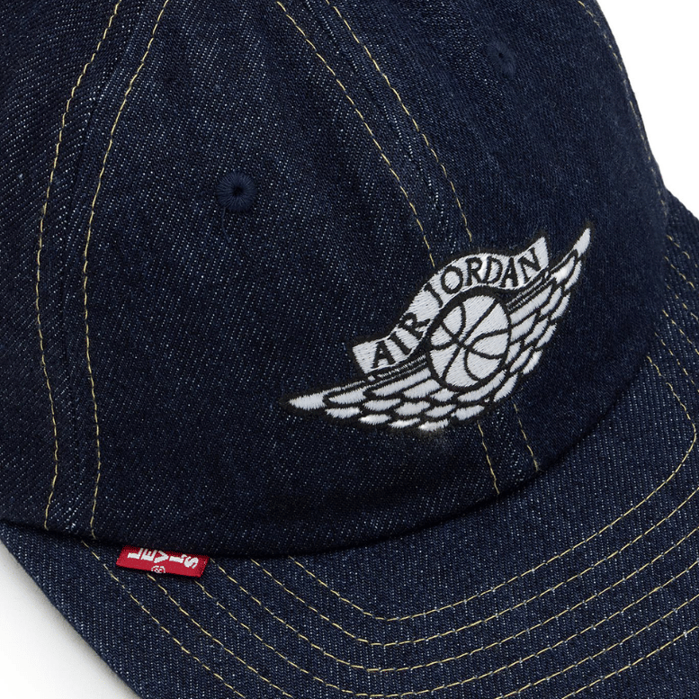 LEVI'S X AIR JORDAN DENIM BASEBALL CAP