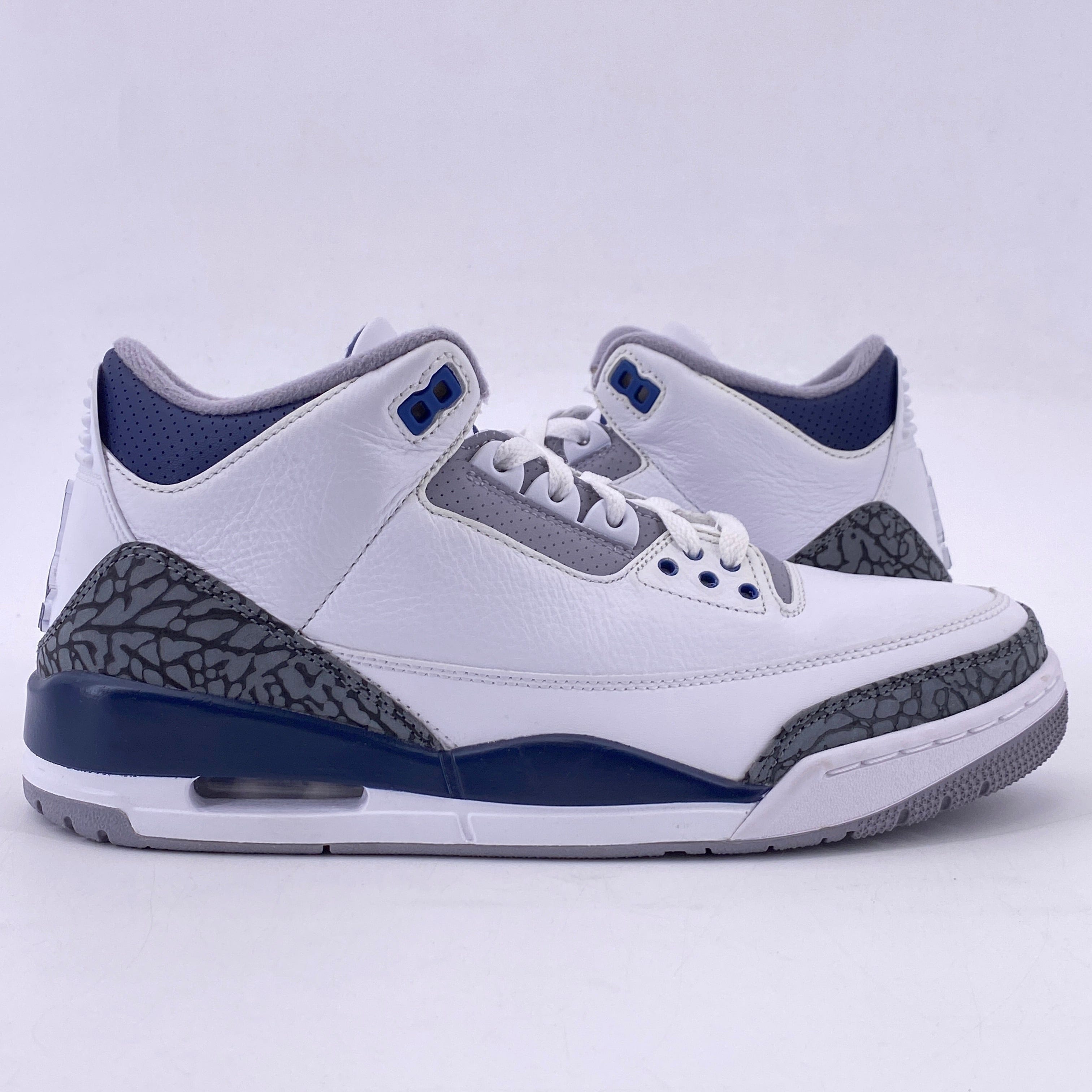 Air Jordan 3 Retro "Midnight Navy" 2023 New Size 9.5