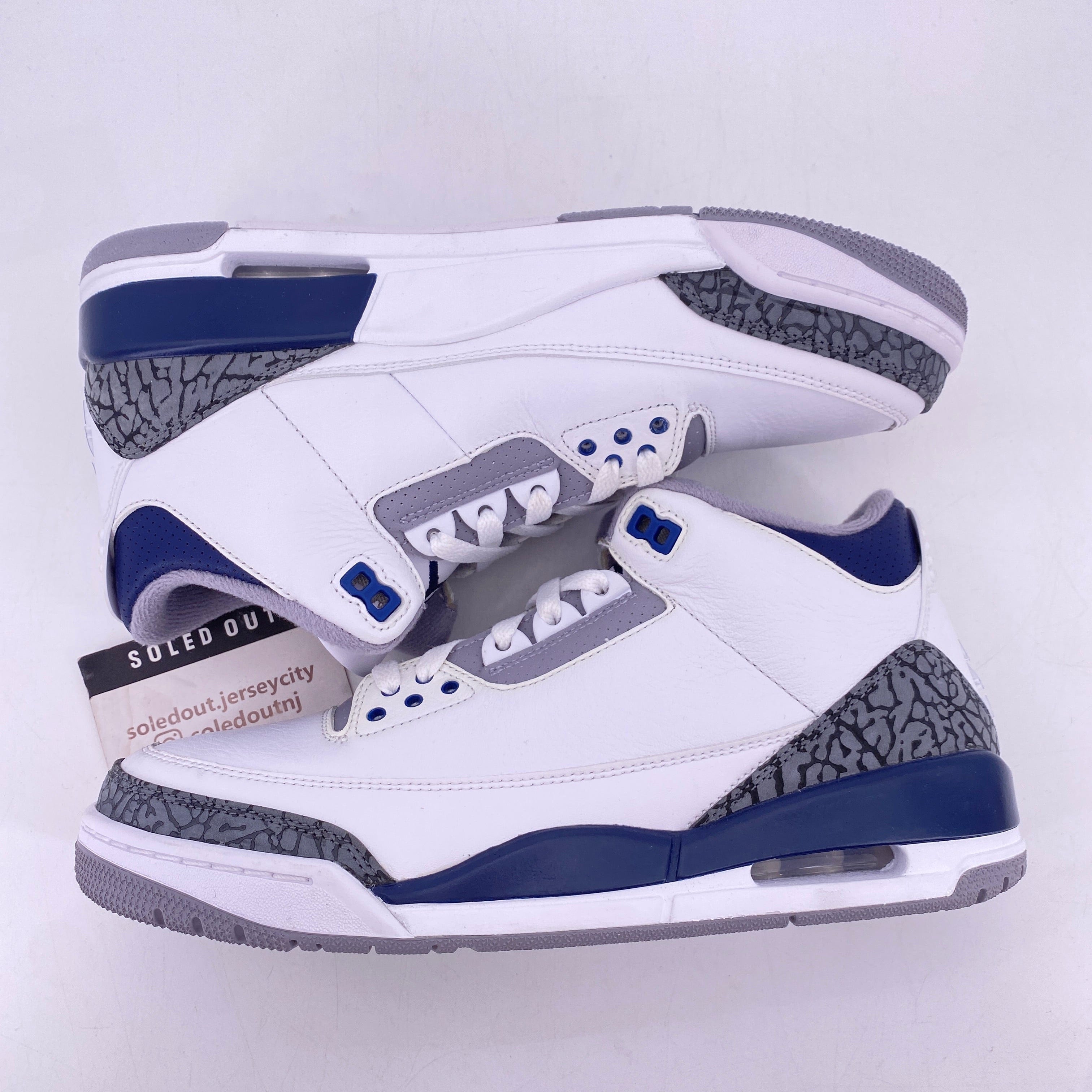 Air Jordan 3 Retro "Midnight Navy" 2023 New Size 9.5