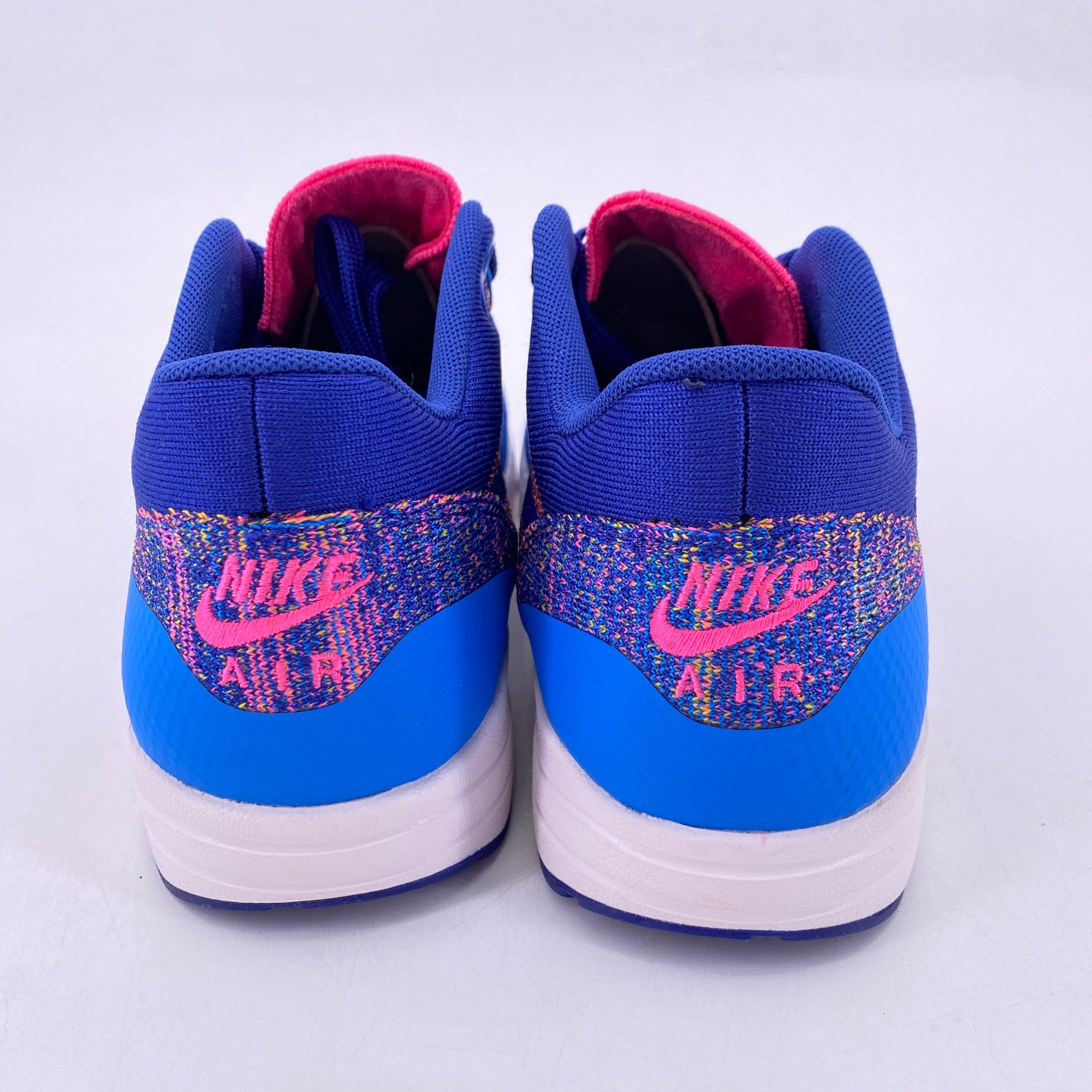 Nike Air Max 1 Flyknit "Photo Blue" 2016 New Size 9.5W